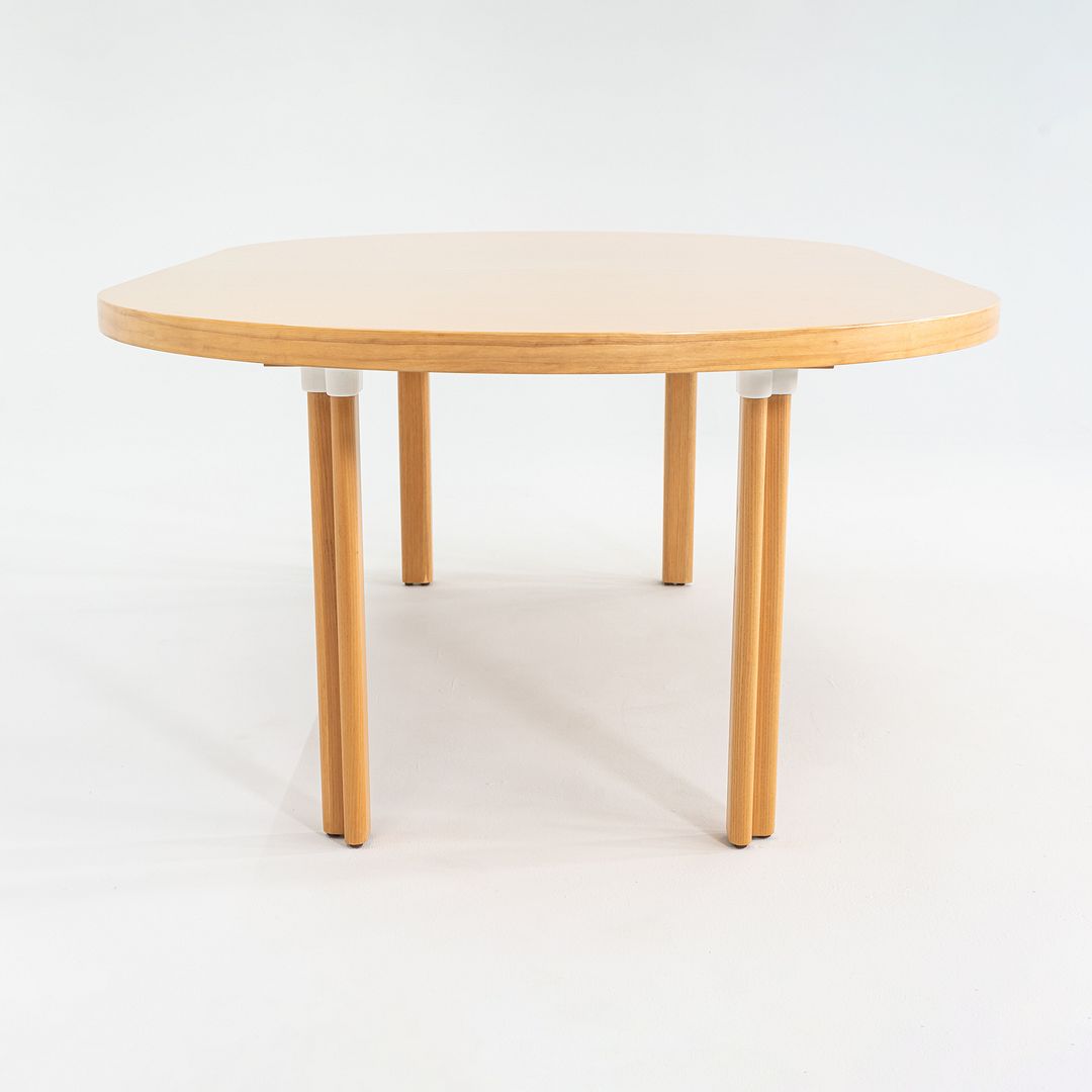 1970s Alvar & Aino Aalto for Artek H Leg Extension Dining Table in Beech