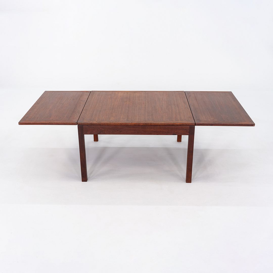 1960s Borge Mogensen for Fredericia Stolefabrik Drop Leaf Coffee Table 31x63"