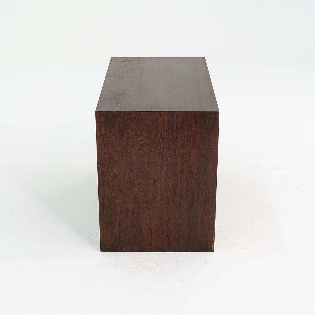 1950s George Nelson Basic Cabinet Series Cabinet in Walnut 34 x 24 x 18 inches