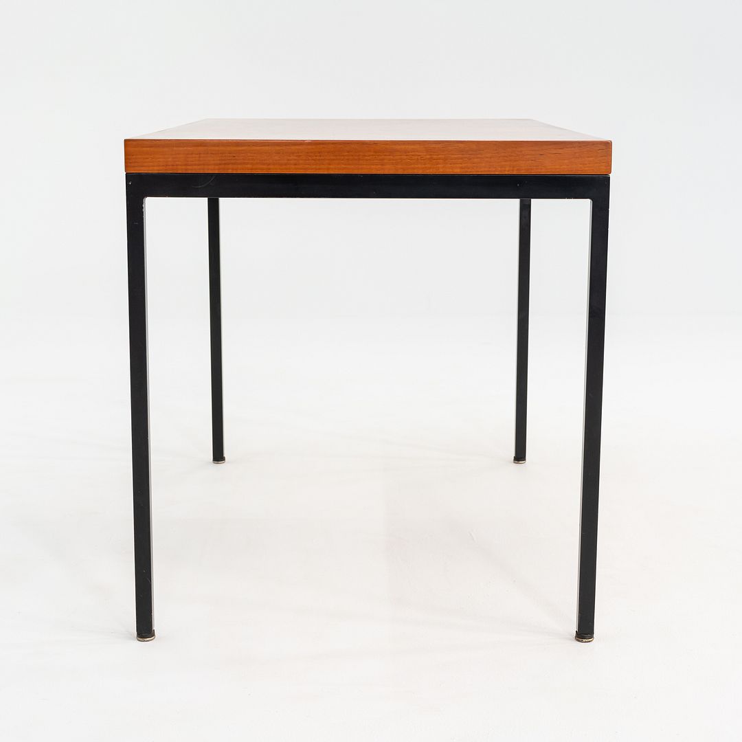 1960s Dieter Waeckerlin for Behr B Series Teak and Steel Desk 28 x 45 inches