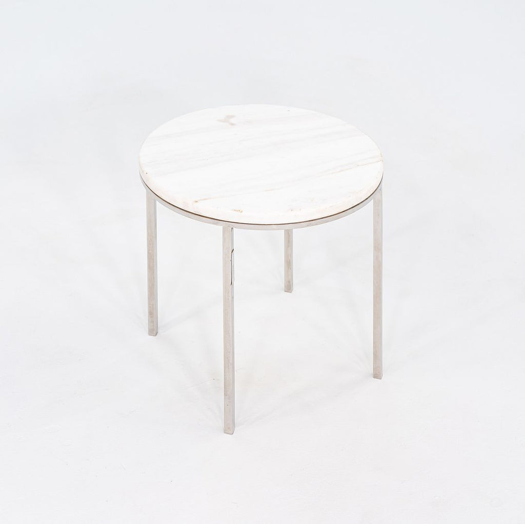1965 Gordon Bunshaft and Davis Allen for SOM TA-39 Marble and Steel Side Table