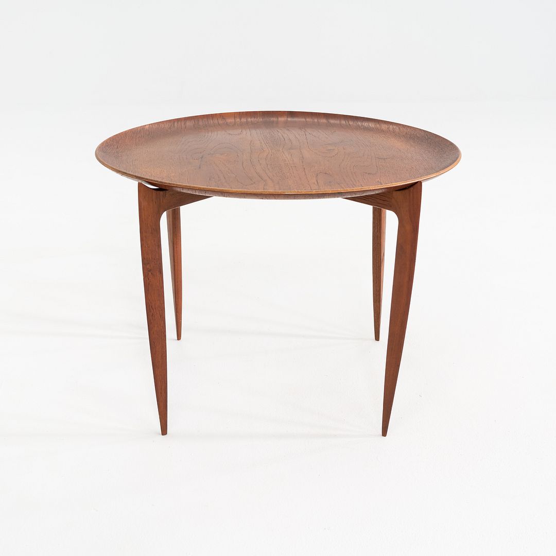 1960s H Engholm and Svend Aage Willumsen for Fritz Hansen Foldable Tray Table