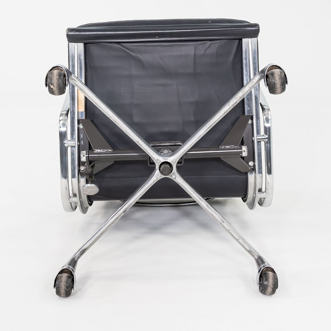 1989 Herman Miller Eames Soft Pad Management Desk Chair Black Leather 5x Avail