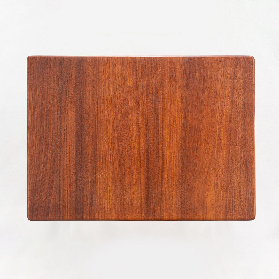 SOLD C. 1959 Hans Wegner for Johannes Hansen Teak & Oak End/Side Table 21 x 29 Inches