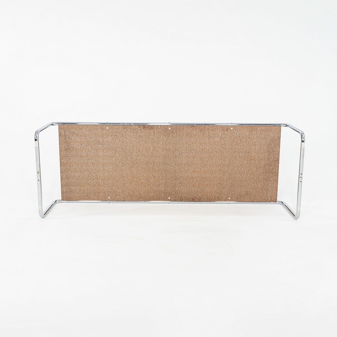 1970s Marcel Breuer for Knoll Laccio Coffee Table with Black Laminate Tabletop