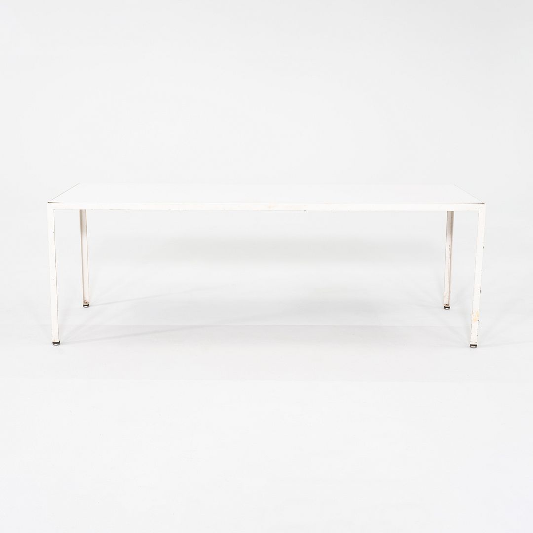 1950s George Nelson for Herman Miller Steel Frame Series 5150 Coffee Table White