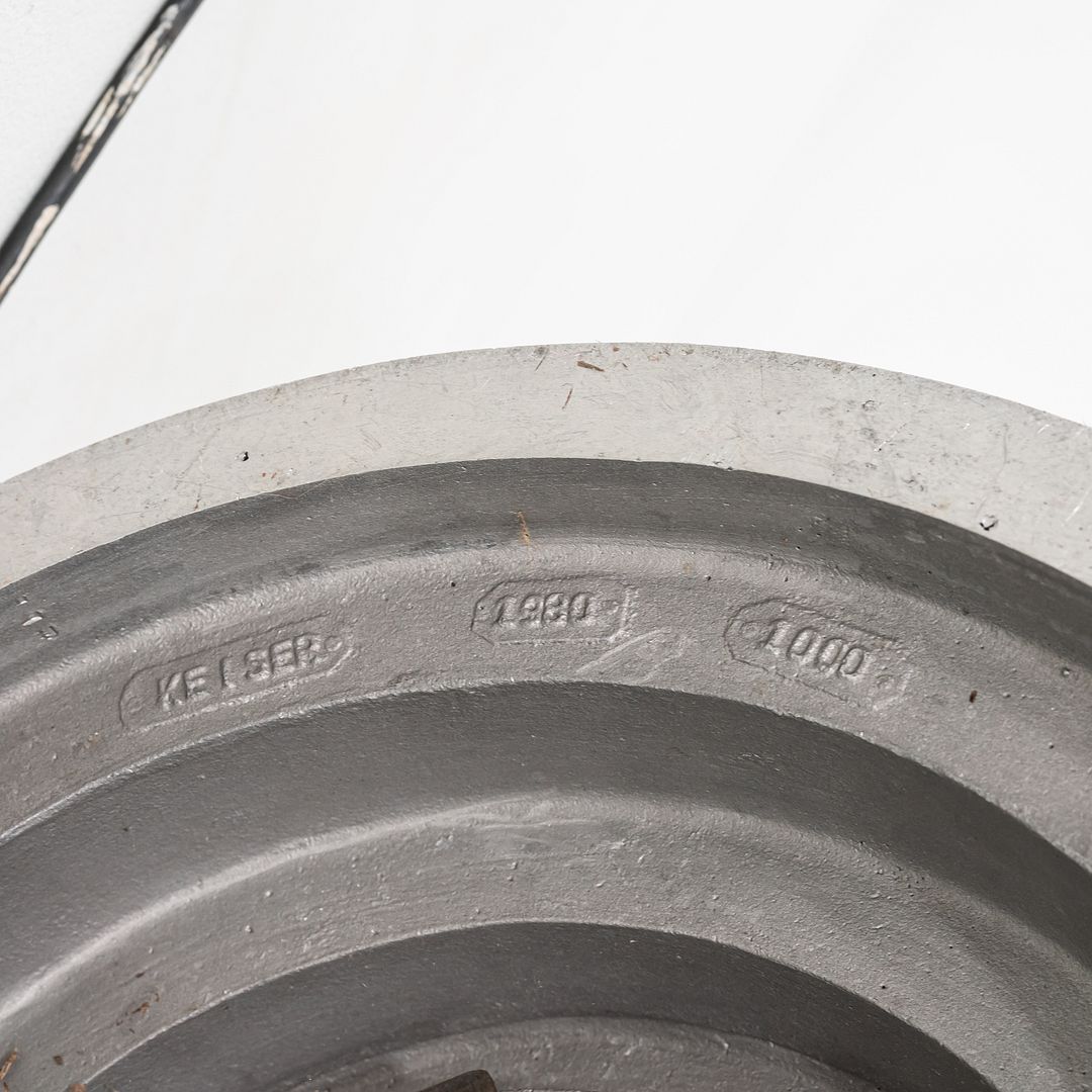 1940s Firma Keiser Art Deco Machine Age Streamline Torchiere Floor Lamp Aluminum