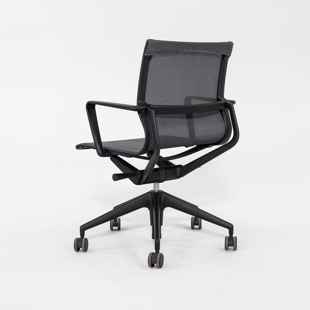 2014 Alberto Meda for Vitra Physix Desk Chair with Grey Mesh Seat 6x Available