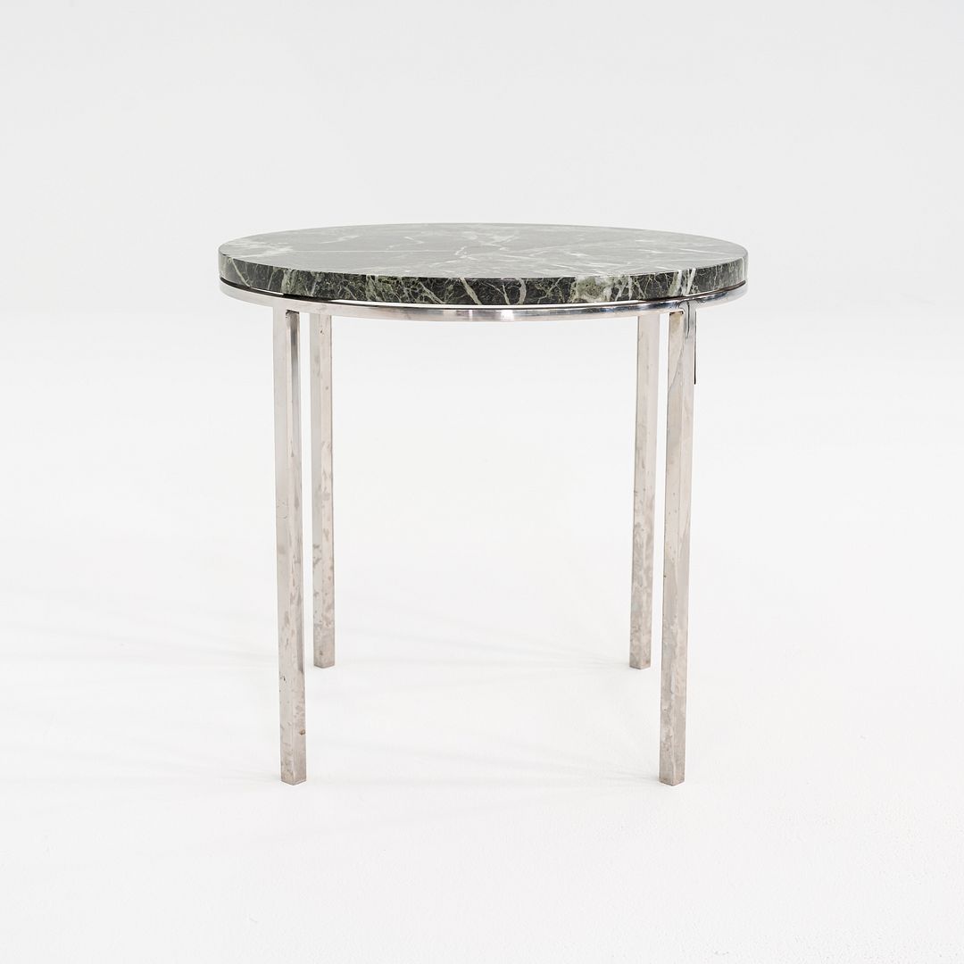 1966 Gordon Bunshaft & Davis Allen for SOM Marble & Steel Side Table Model TA-39