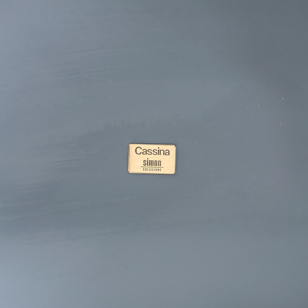 1980s Trio of 'Marcel T' Nesting Tables by Kazuhide Takahama for Cassina in Grey