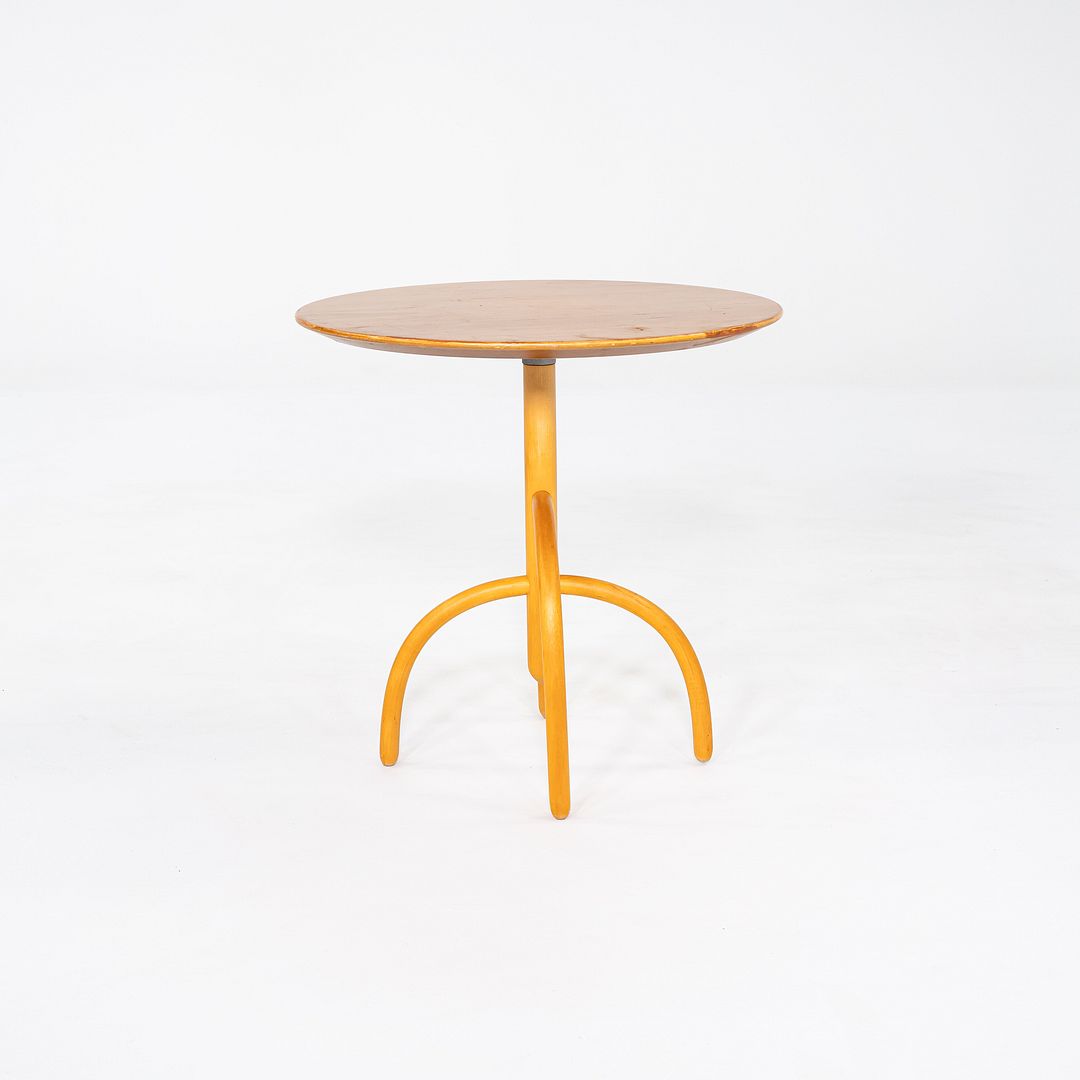 1997 Lawrence Laske for Knoll Studio Saguaro Cactus Table in Birch, 20 inches