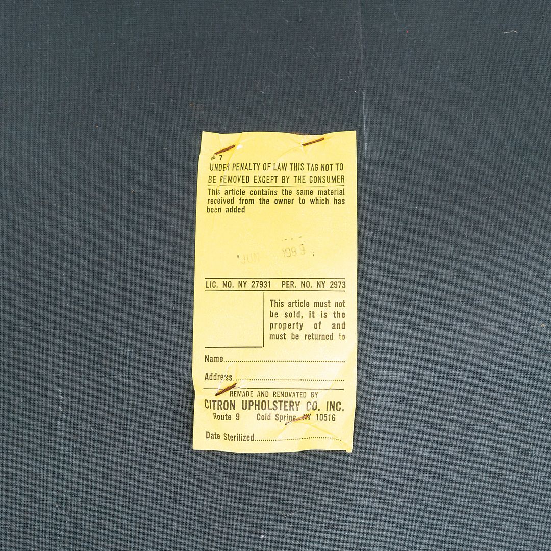 1980s Charles Pfister Knoll Loveseat / Two Seat Sofa Upholstered in Grey Fabric