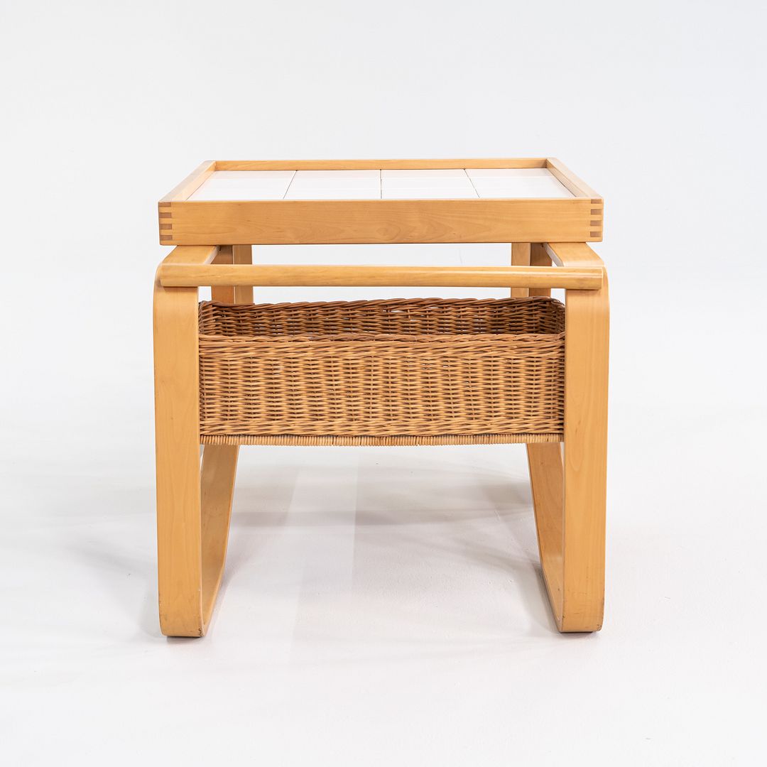1970s Alvar and Aino Aalto for Artek Tea Trolley in Birch with Ceramic Tile