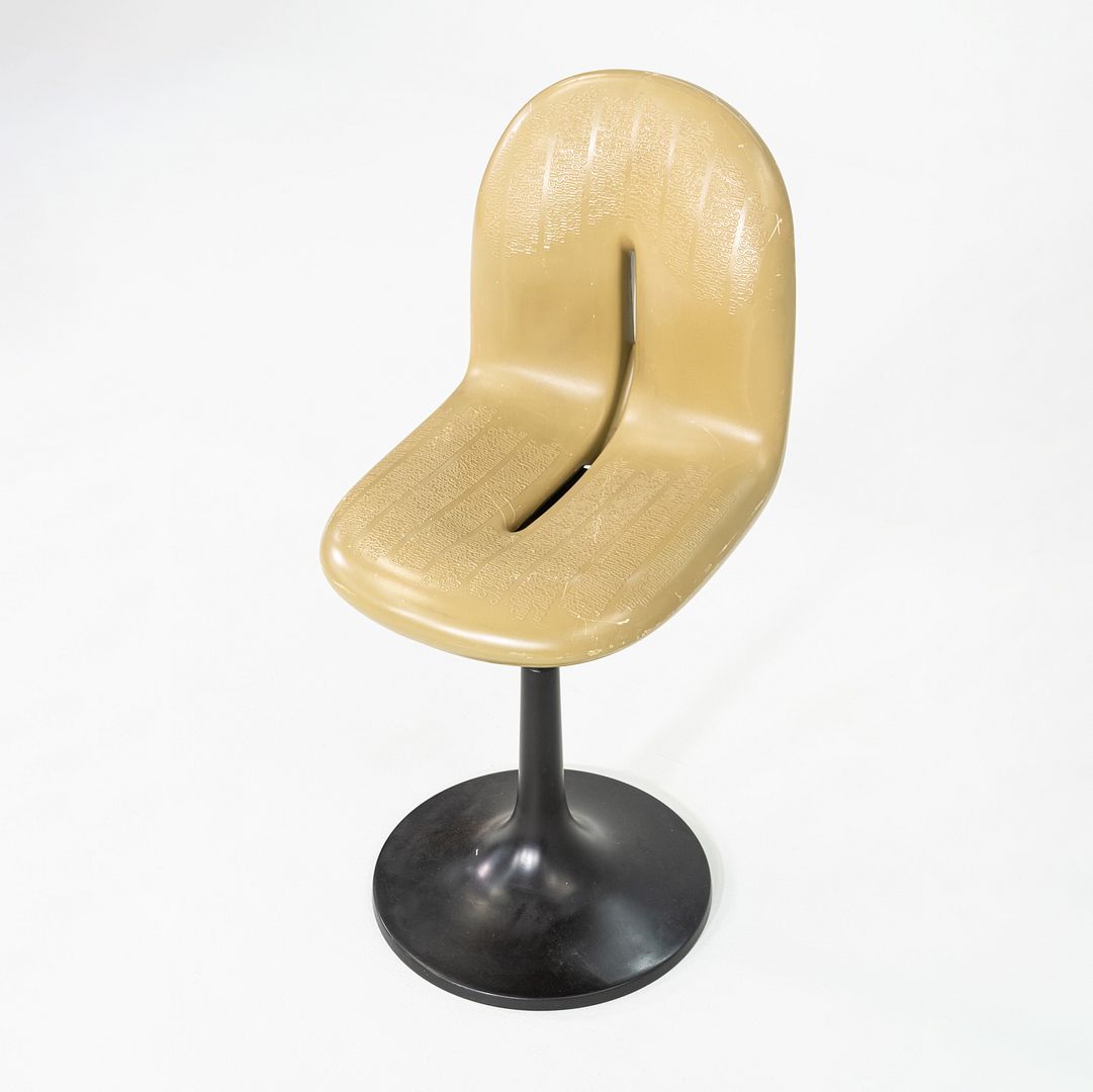 1970s Ernest H. Igl for Bayer AG 'Hadi' Space Age Writing Desk and Side Chair