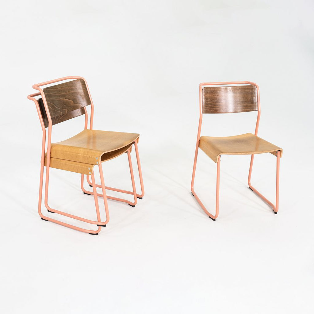 2020s Set of Three Carpenter and Klauser for VG&P Canteen Utility Dining Chairs