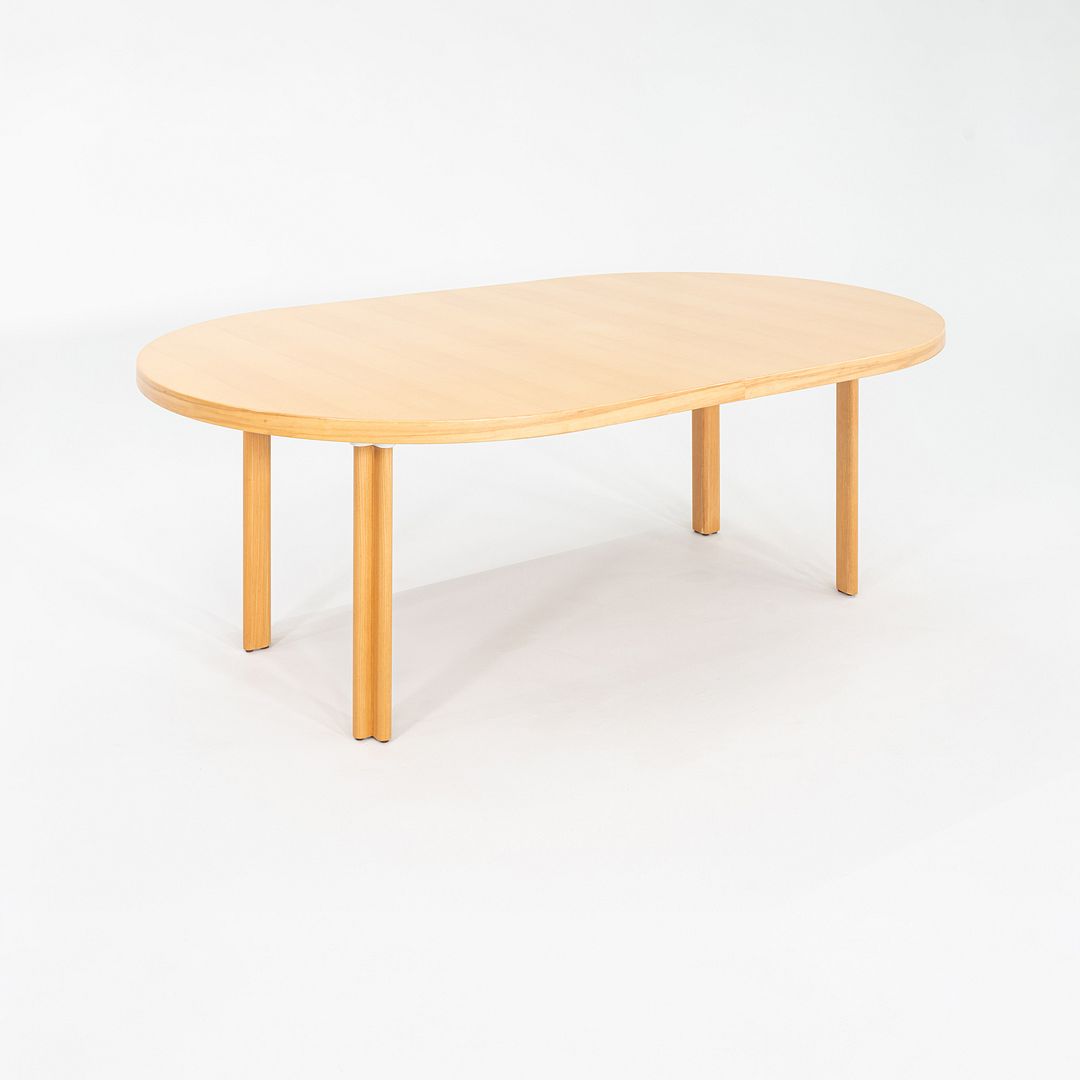 1970s Alvar & Aino Aalto for Artek H Leg Extension Dining Table in Beech