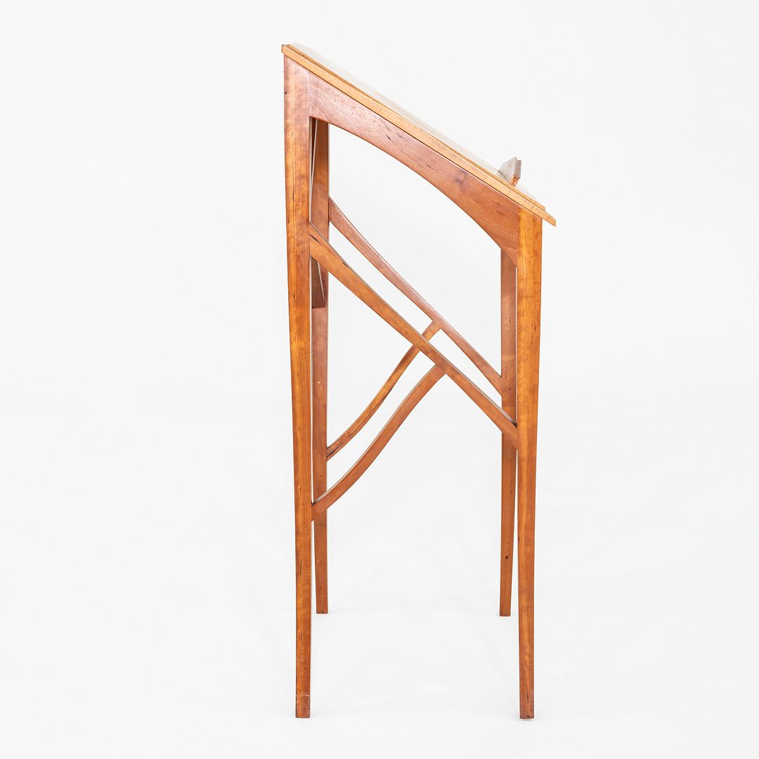 C. 1990s Organic Modern Studio-Crafted Podium Lectern in Pennsylvania Cherry