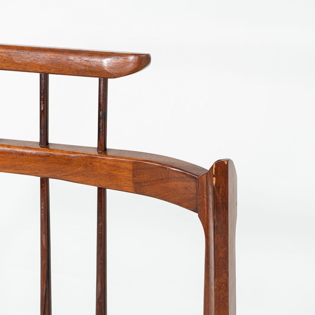 SOLD 1959 Thomasville American Black Walnut Modern Full Size Headboard / Bed Frame