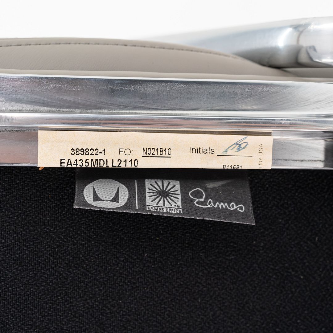 2013 Herman Miller Eames Soft Pad Management Desk Chair Grey Leather 3x Avail