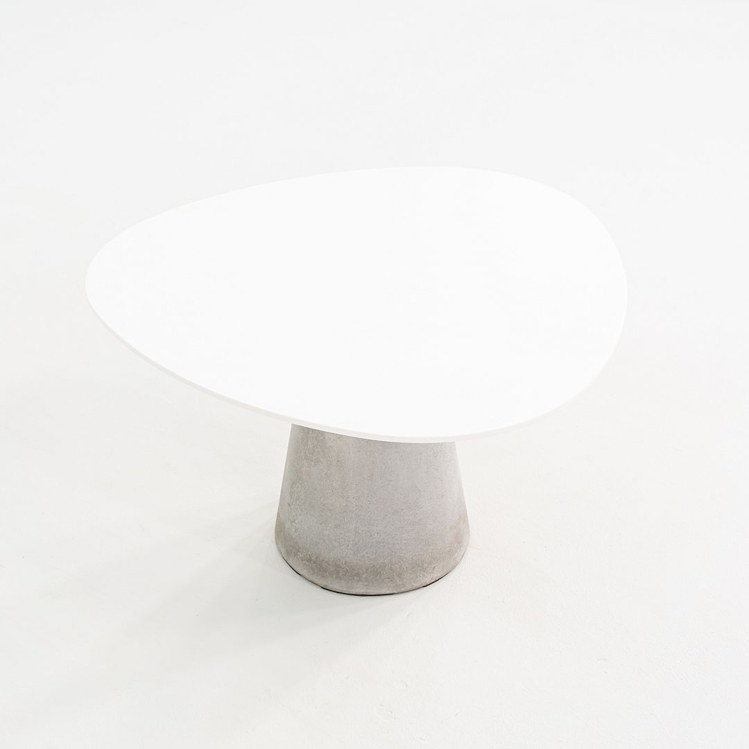 2010s Wolfgang Mezger for Davis Tosca Side / Coffee Table with Concrete Base