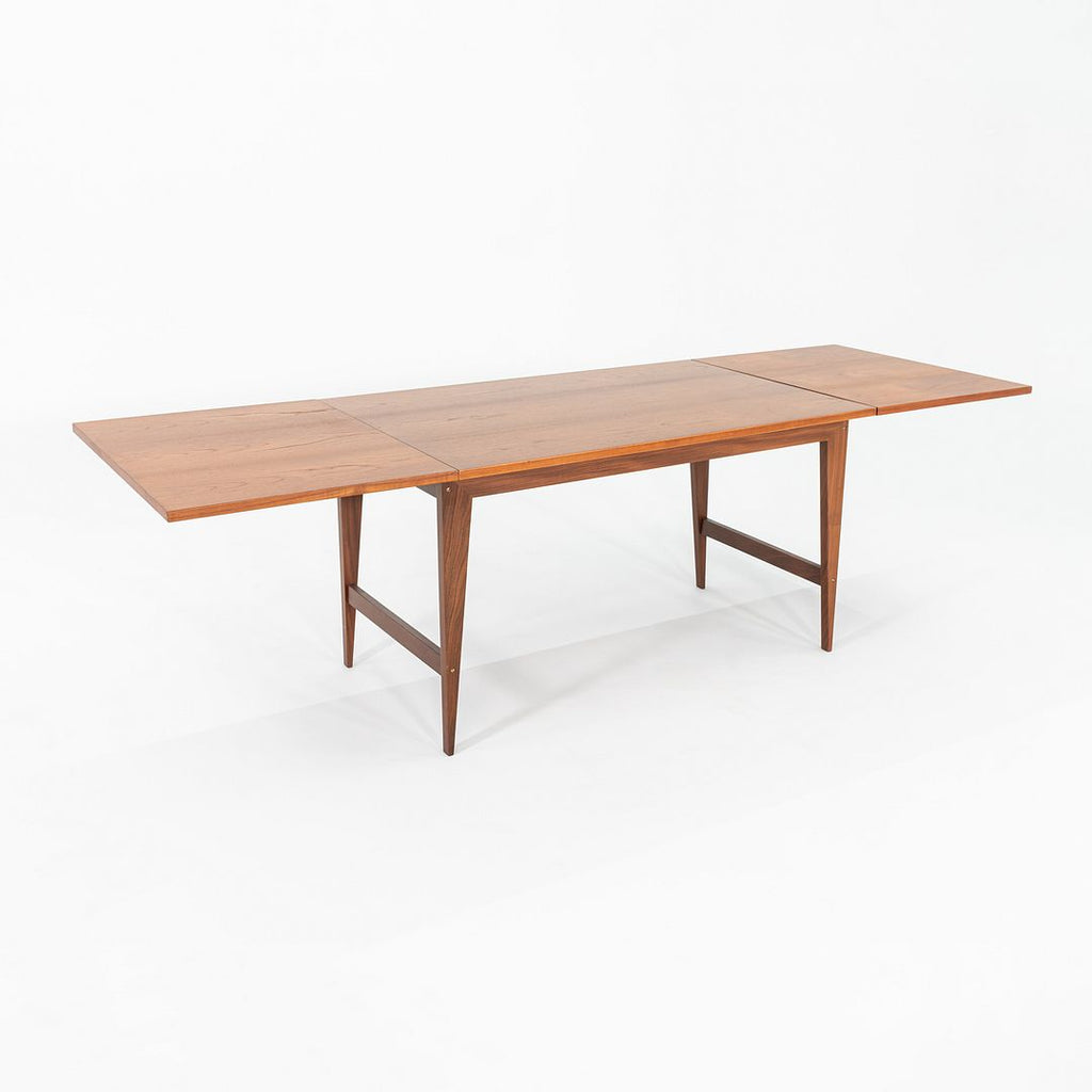 1960s Poul Cadovius Cado Dining Table in Teak with Two Leaves 94x32x29 inches