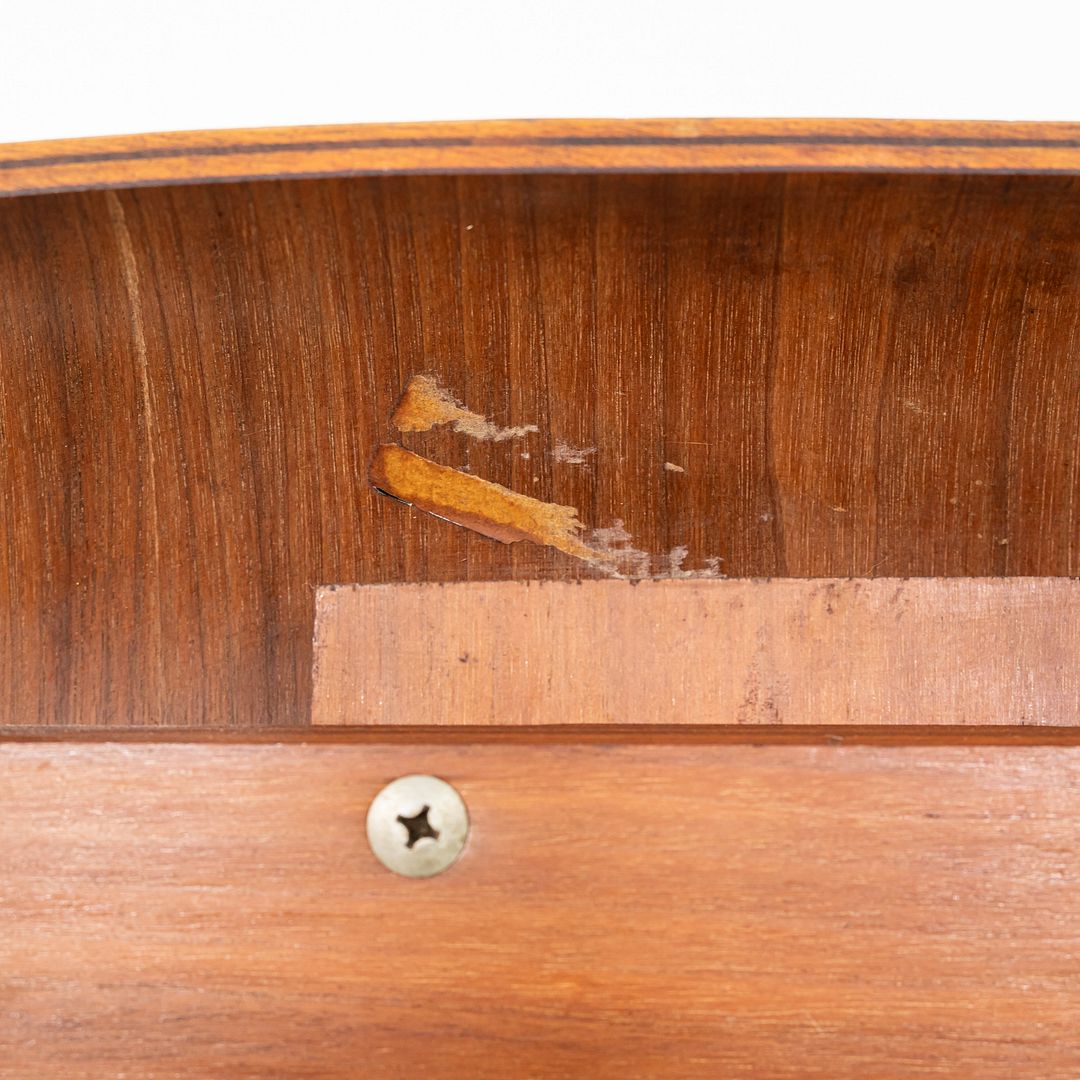 1950s Herman Miller Eames LCW Lounge Chair in Walnut w/ 5-2-4 Screw Pattern