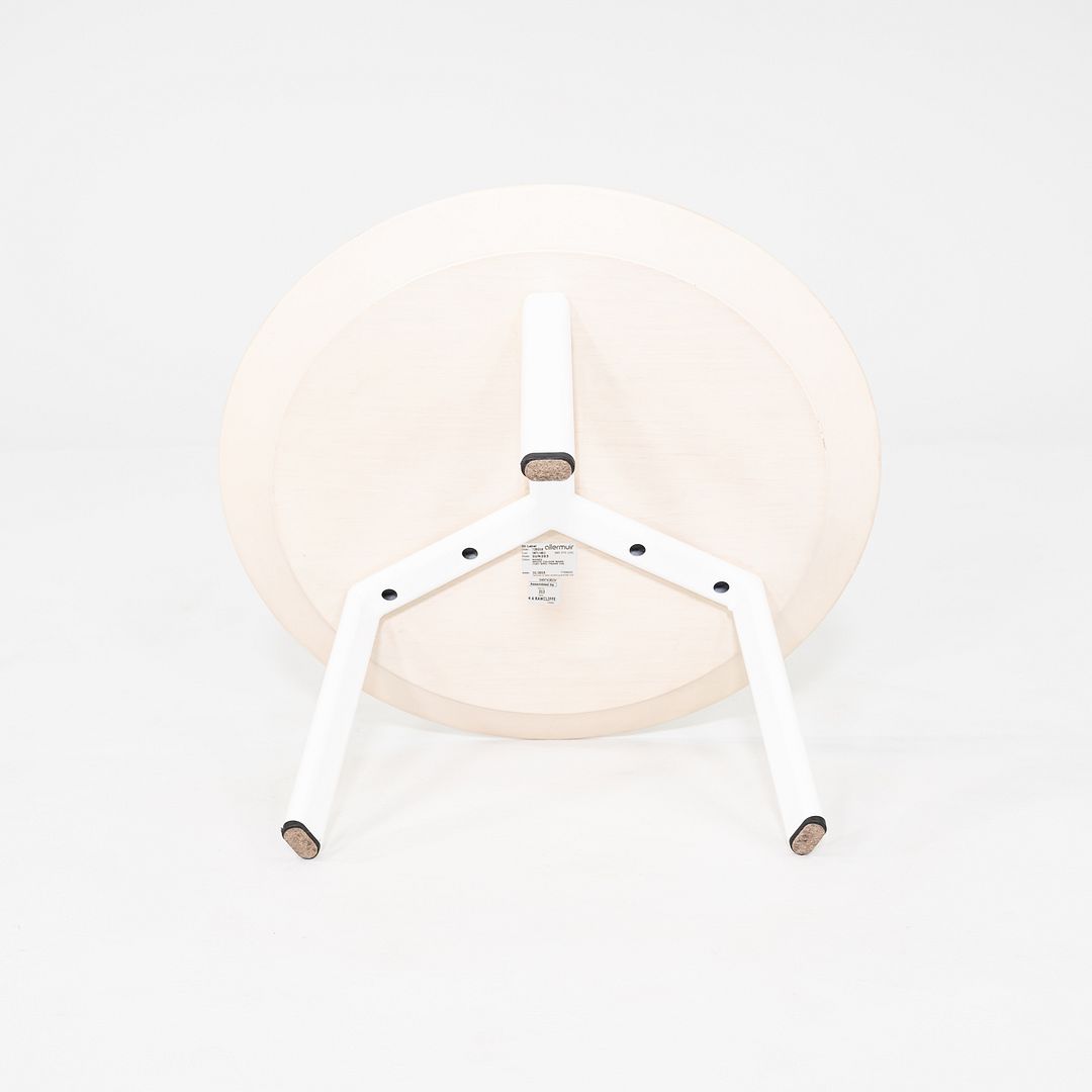 2015 Pair of Allermuir Sunda 2 White Steel Side / End Tables by Allermuir Design