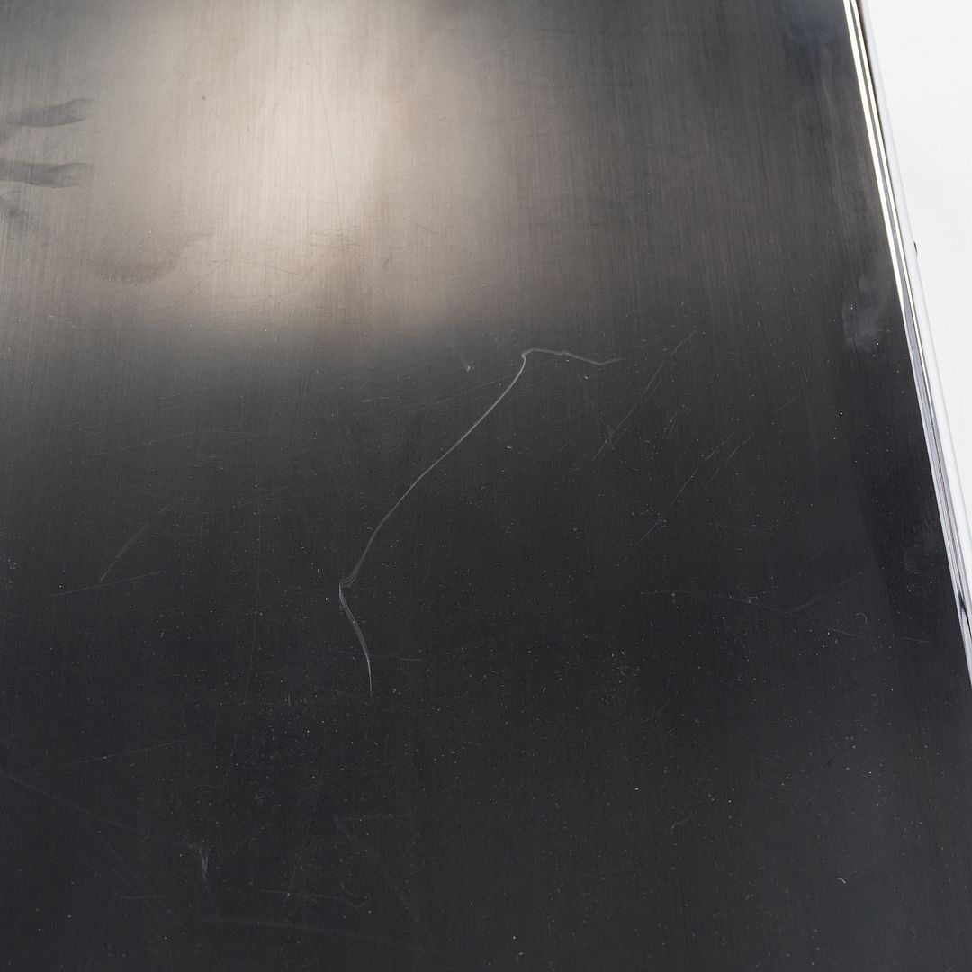 1970s Marcel Breuer for Knoll Laccio Coffee Table with Black Laminate Tabletop