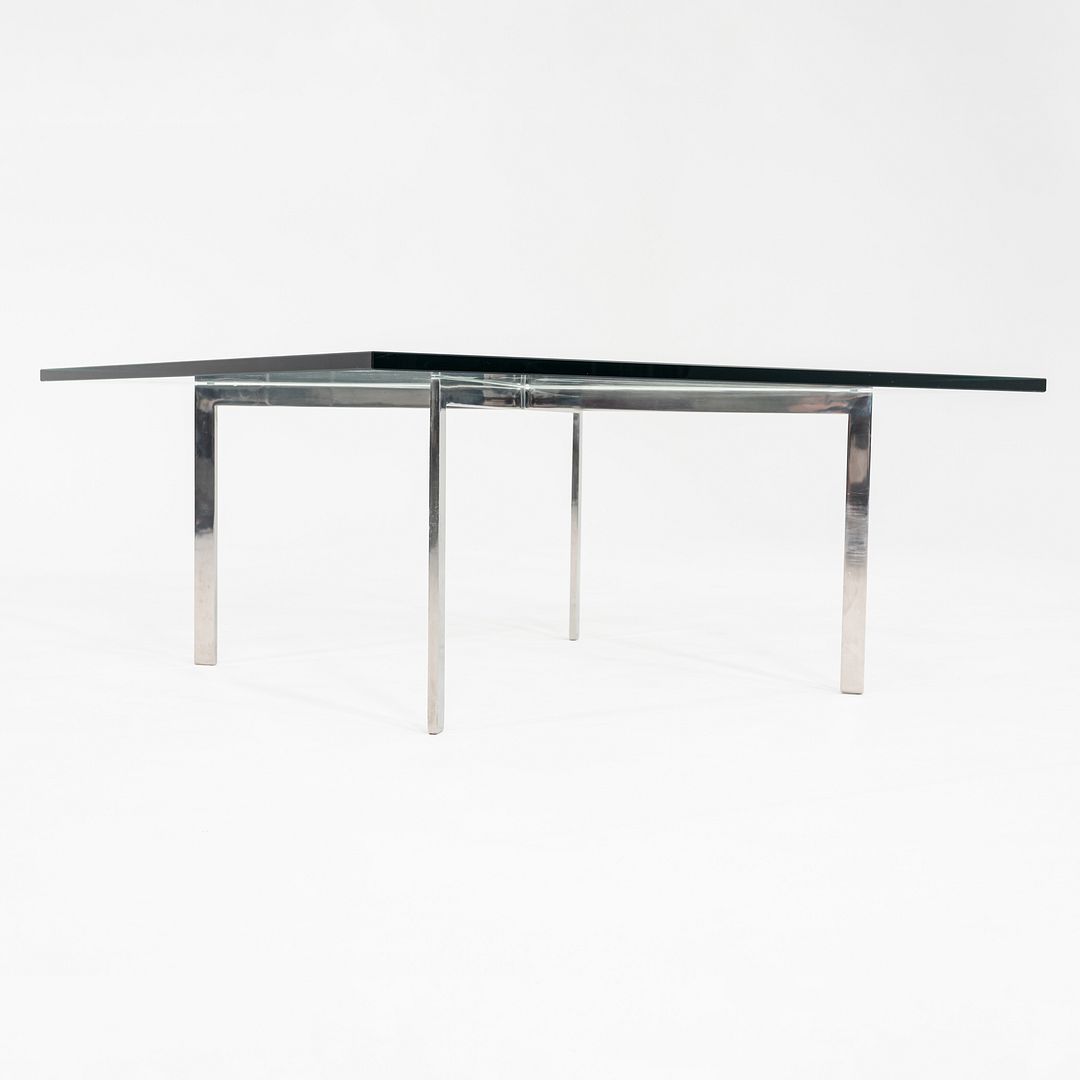1960s Mies van der Rohe for Knoll Barcelona Coffee Table Stainless Steel & Glass