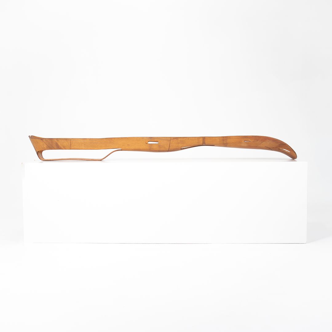 SOLD 1942 Leg Splint by Ray and Charles Eames for Evans Products Company in Birch