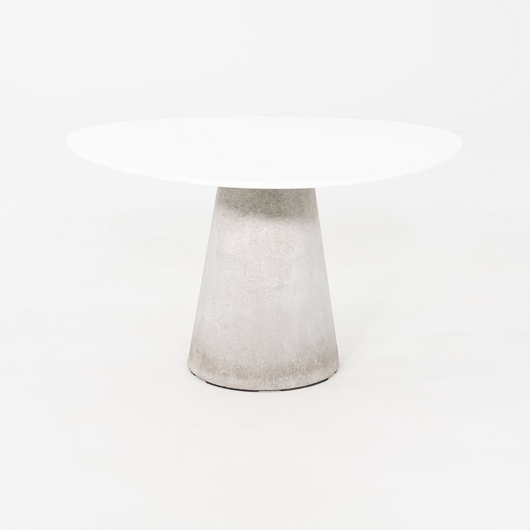 2010s Wolfgang Mezger for Davis Tosca Side / Coffee Table with Concrete Base