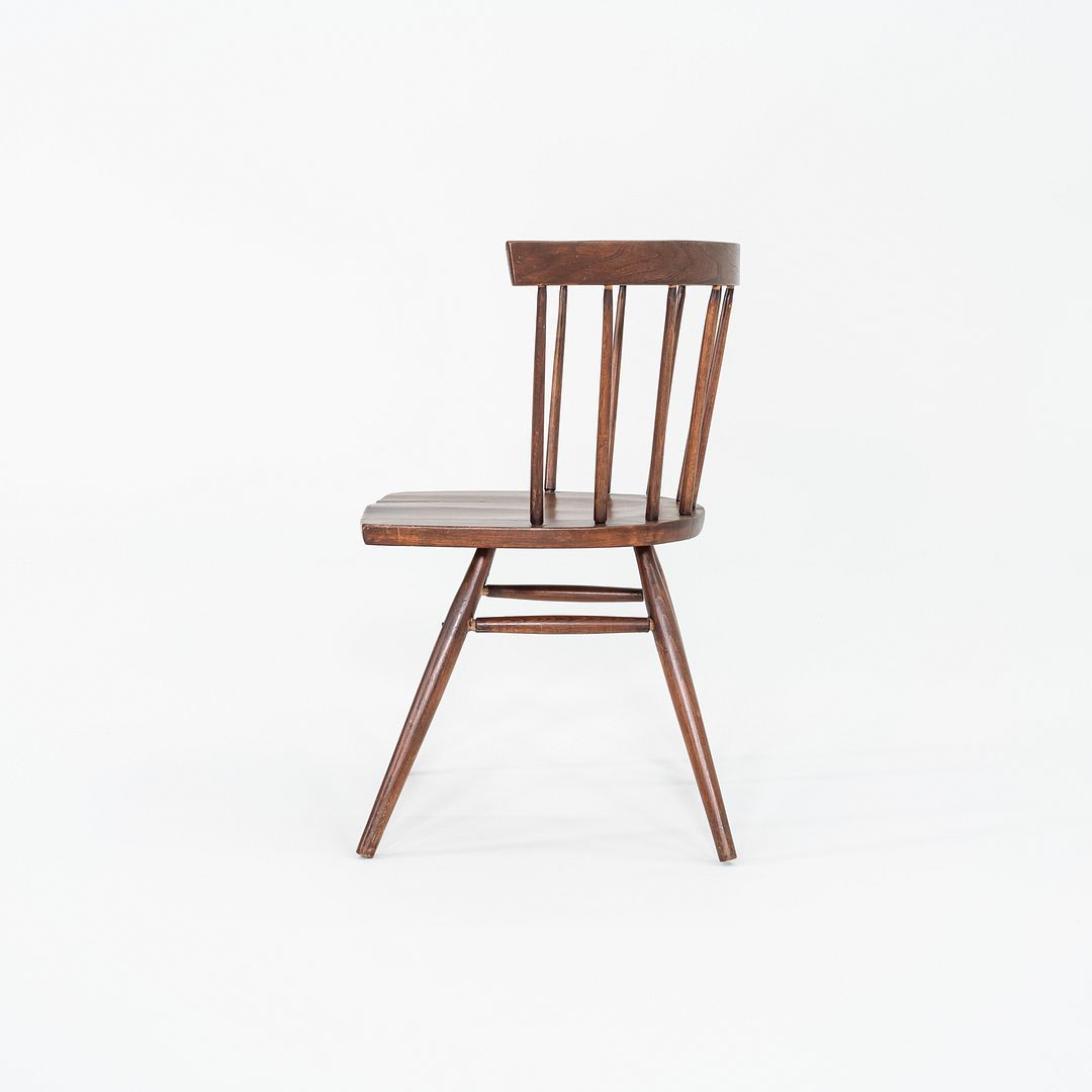 1949 George Nakashima for N19 Knoll Straight Chair in Walnut, Freshly Refinished