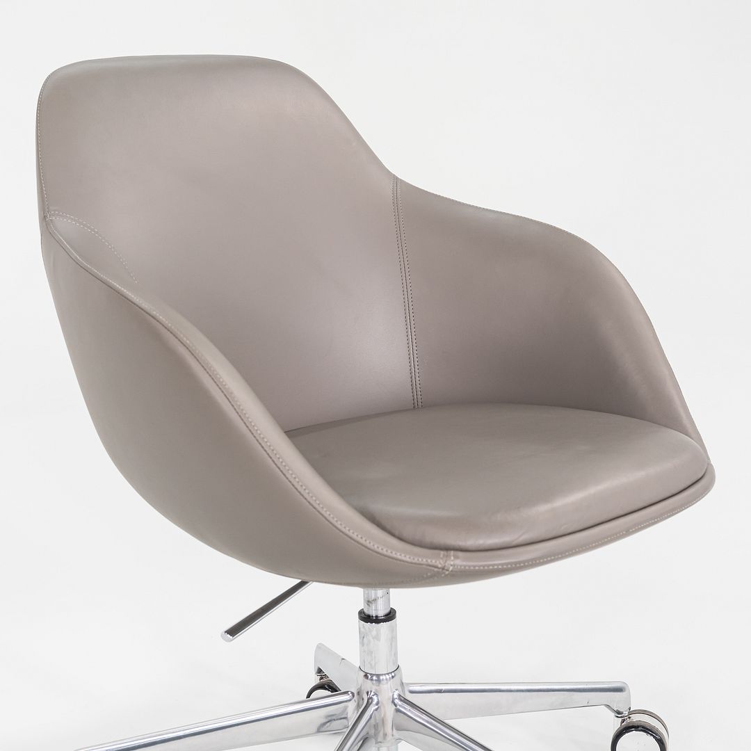 2020s Noe Duchaufour-Lawrance for Bernhardt Design Chantal Desk Chair in Grey