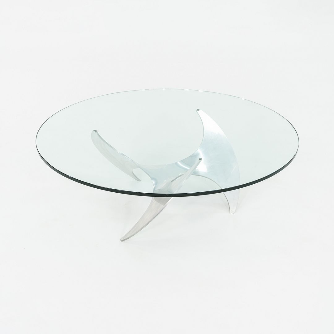 1960s Knut Hesterberg for Ronald Schmitt K9 Propeller Coffee Table 44 inches
