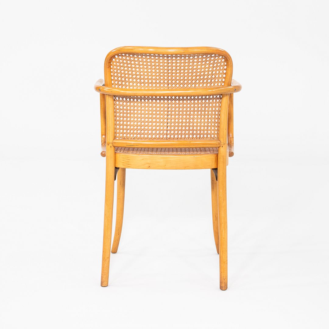 SOLD 1980s Set of 10 Model 811 Prague Chairs by Josef Hoffman for Stendig / Thonet