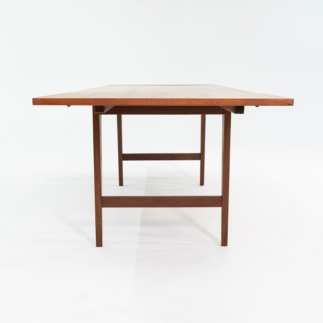 1960s Poul Cadovius Cado Dining Table in Teak with Two Leaves 94x32x29 inches