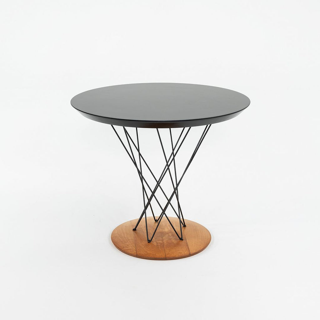SOLD 1950s Isamu Noguchi for Knoll Children's Cyclone Table with 24" Black Top, Model 87