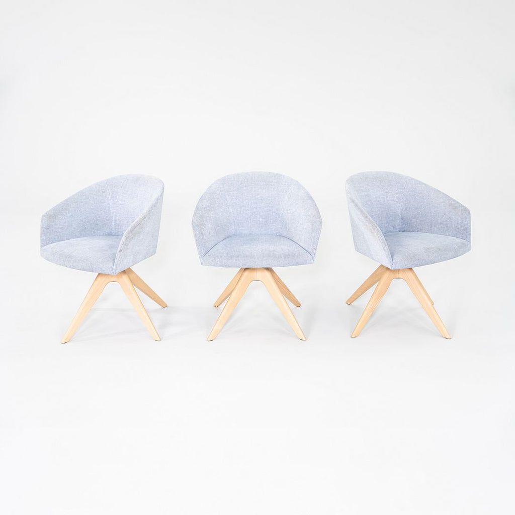 2020s Lievore Altherr Molina for Andreu World Brandy Swivel Chair 3x Available