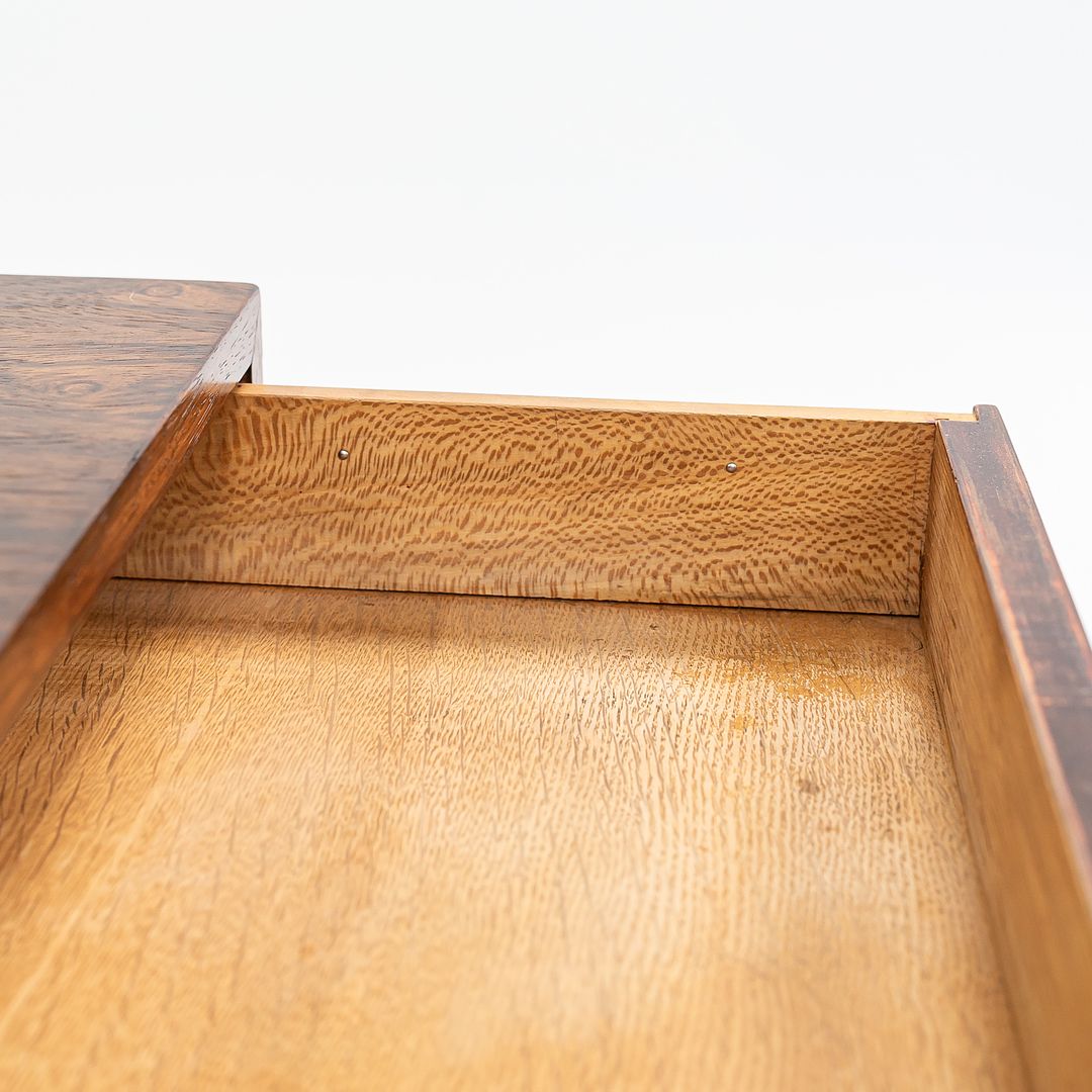 1950s George Nelson for Herman Miller Side Table / Nightstand on Pedestal Base in Rosewood