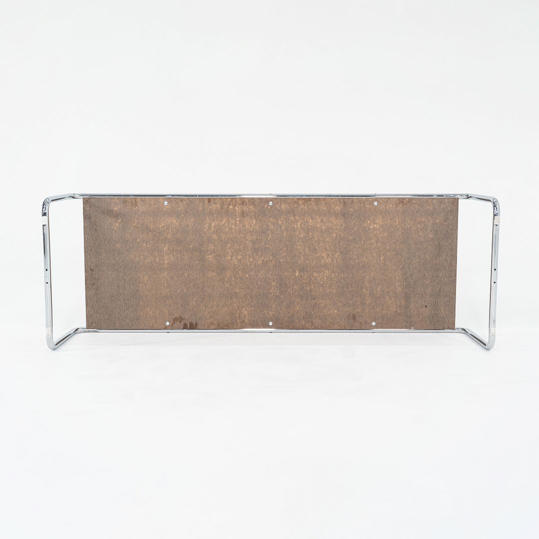 2023 Marcel Breuer for Knoll Laccio Coffee Table with Black Laminate Top 53x19"