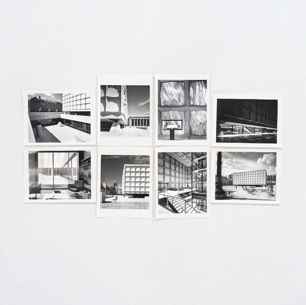 1963 Gordon Bunshaft's Personal Ezra Stoller Photographs (8x) Beinecke Library