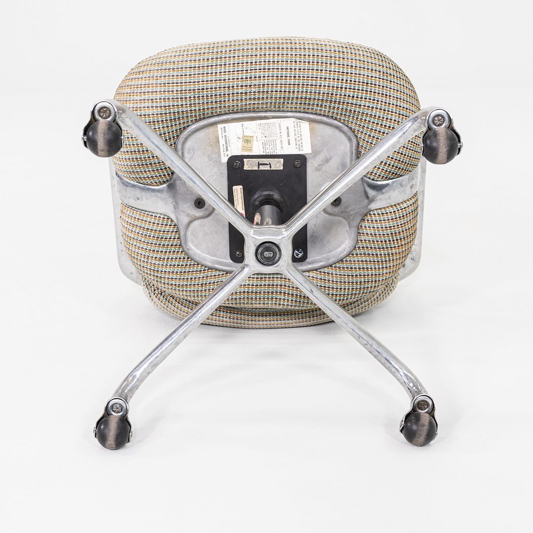 1976 Morrison Hannah for Knoll Occassional Armchair w/ Upholstered Seat 4x Avail