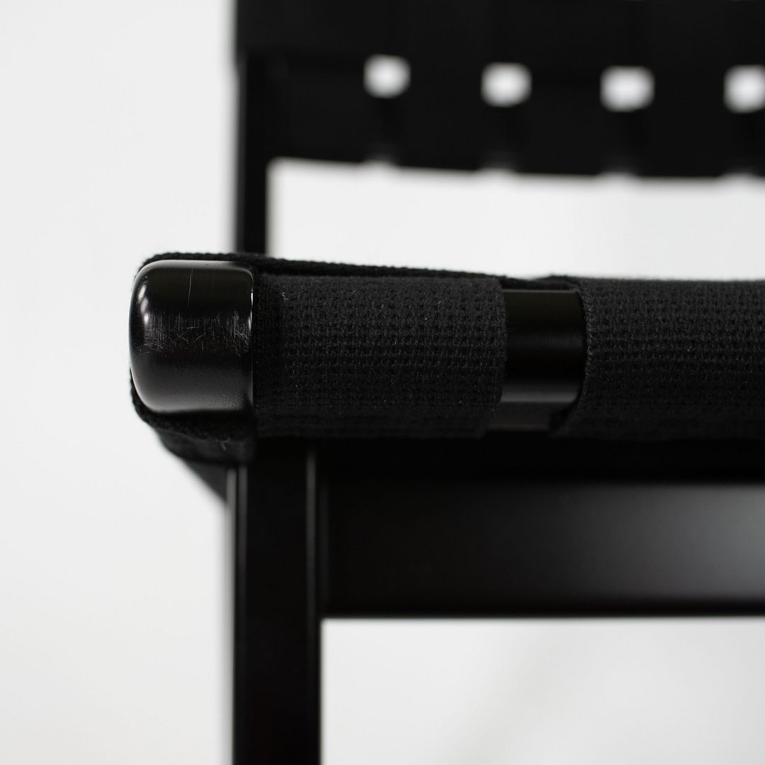 2021 Model 666C-WB Dining Chair by Jens Risom for Knoll in Ebonized Maple