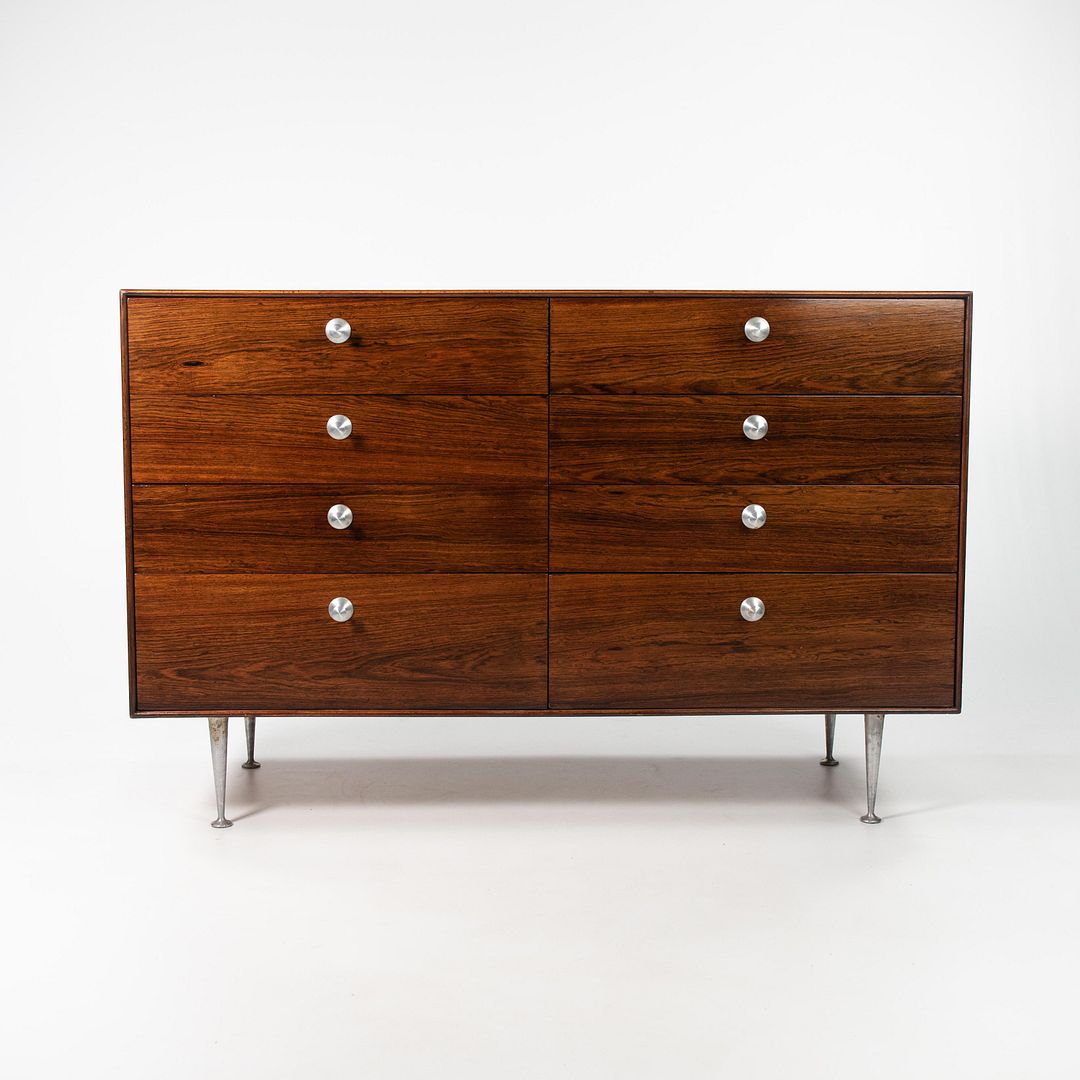1953 Thin Edge Model 5221 Dresser Cabinet by George Nelson for Herman Miller in Brazilian Rosewood