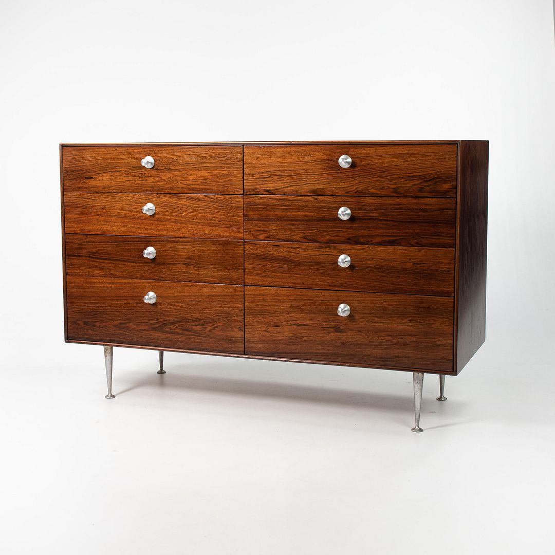 1953 Thin Edge Model 5221 Dresser Cabinet by George Nelson for Herman Miller in Brazilian Rosewood