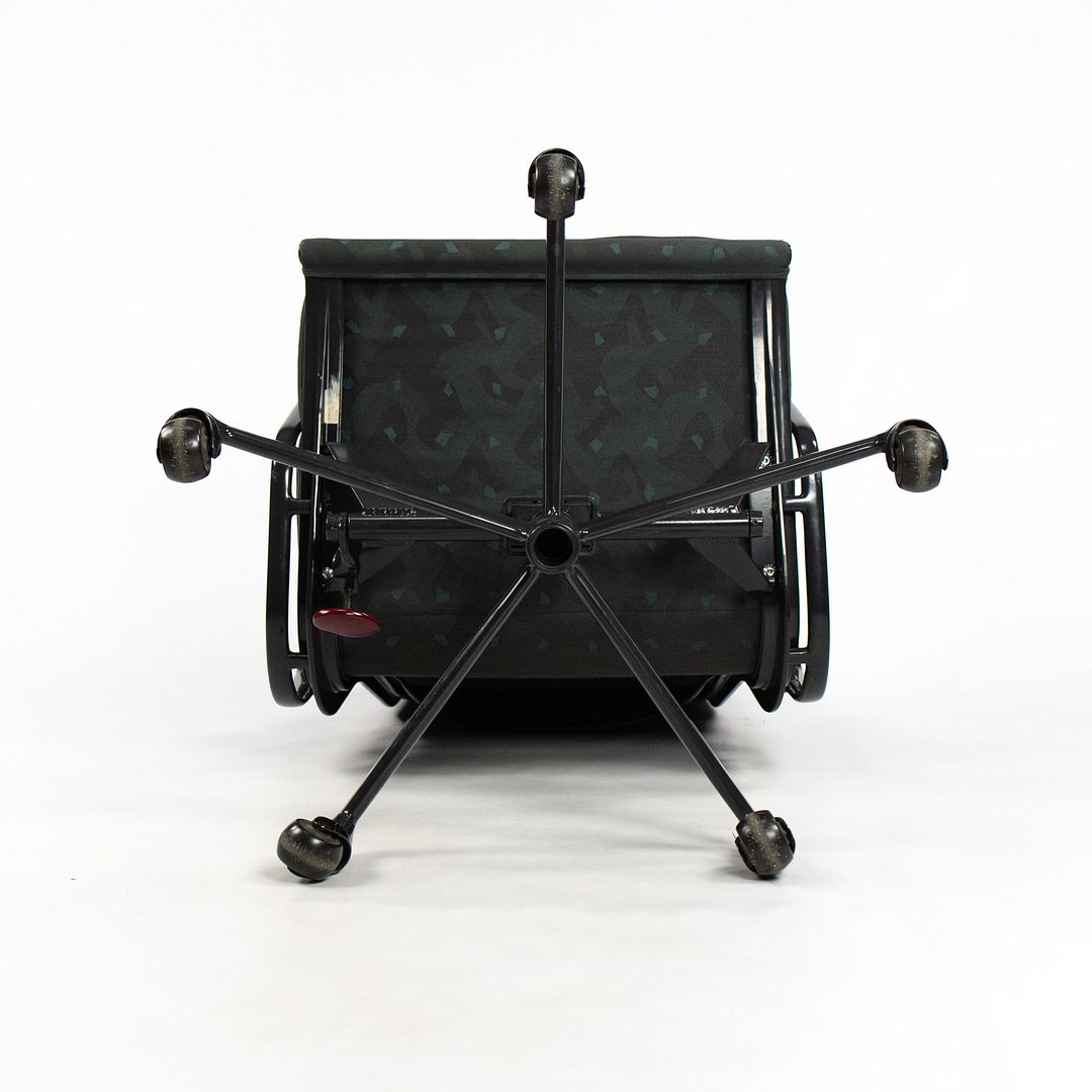 1990 Soft Pad Executive Desk Chair by Charles and Ray Eames for Herman Miller in Patterned Fabric