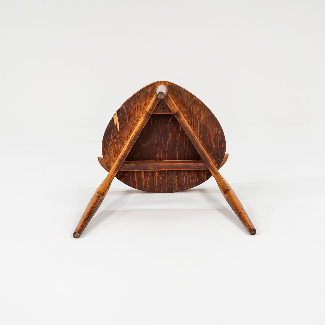 1950s FH4103 Heart Chair by Hans Wegner for Fritz Hansen in Oak and Teak