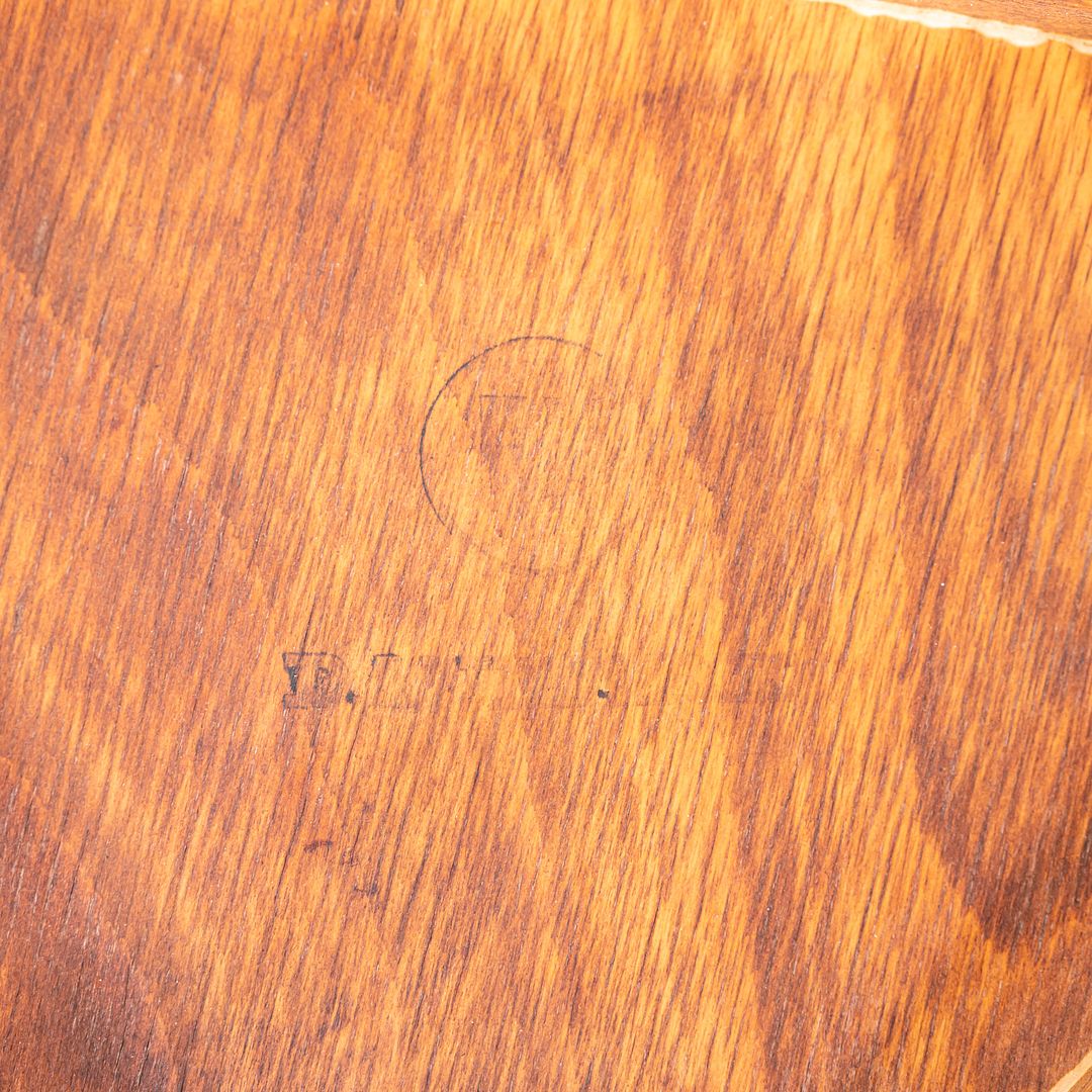 1950s FH4103 Heart Chair by Hans Wegner for Fritz Hansen in Oak and Teak