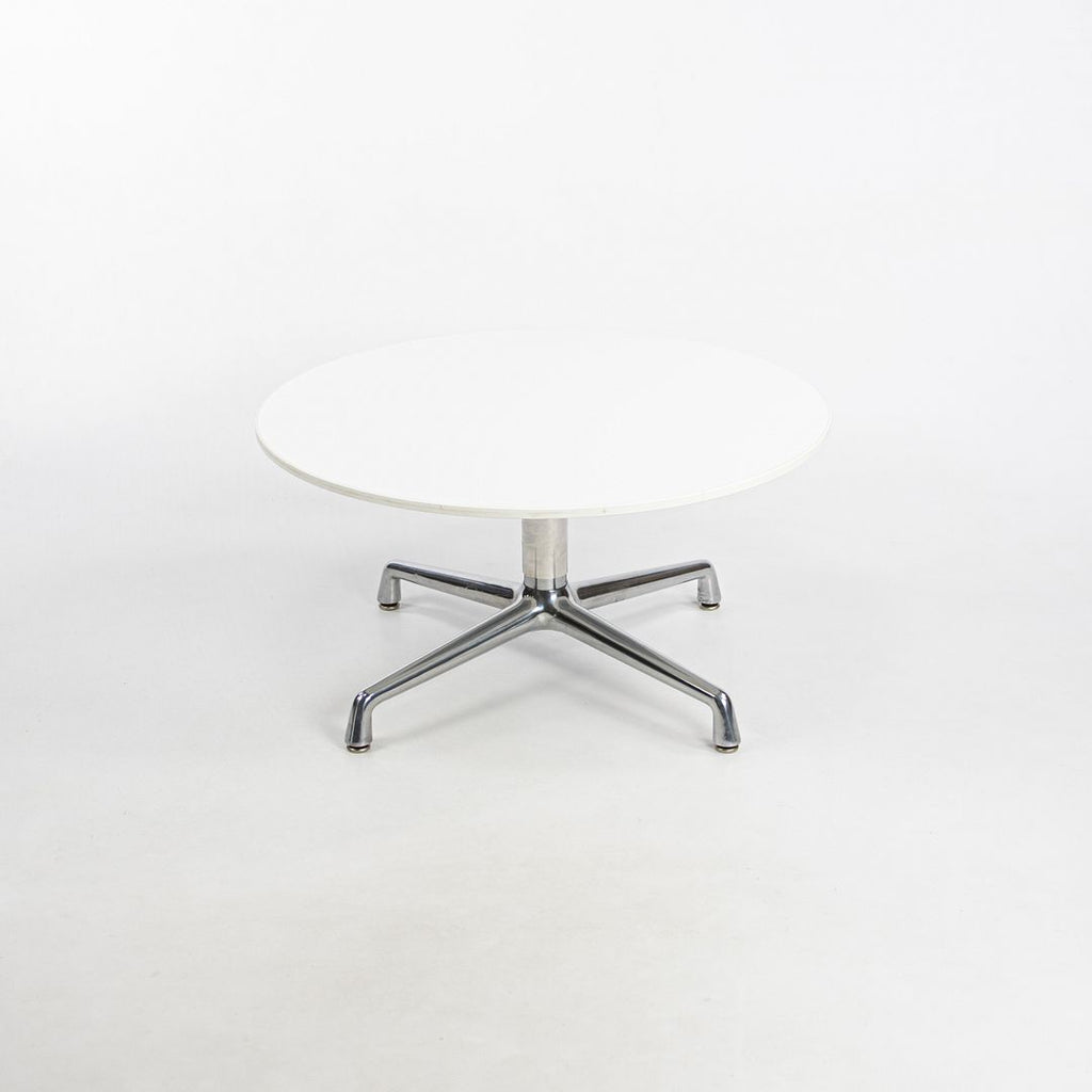2016 Coalesse White Laminate w/ Aluminum Coffee Table by Scott Wilson 2x Avail