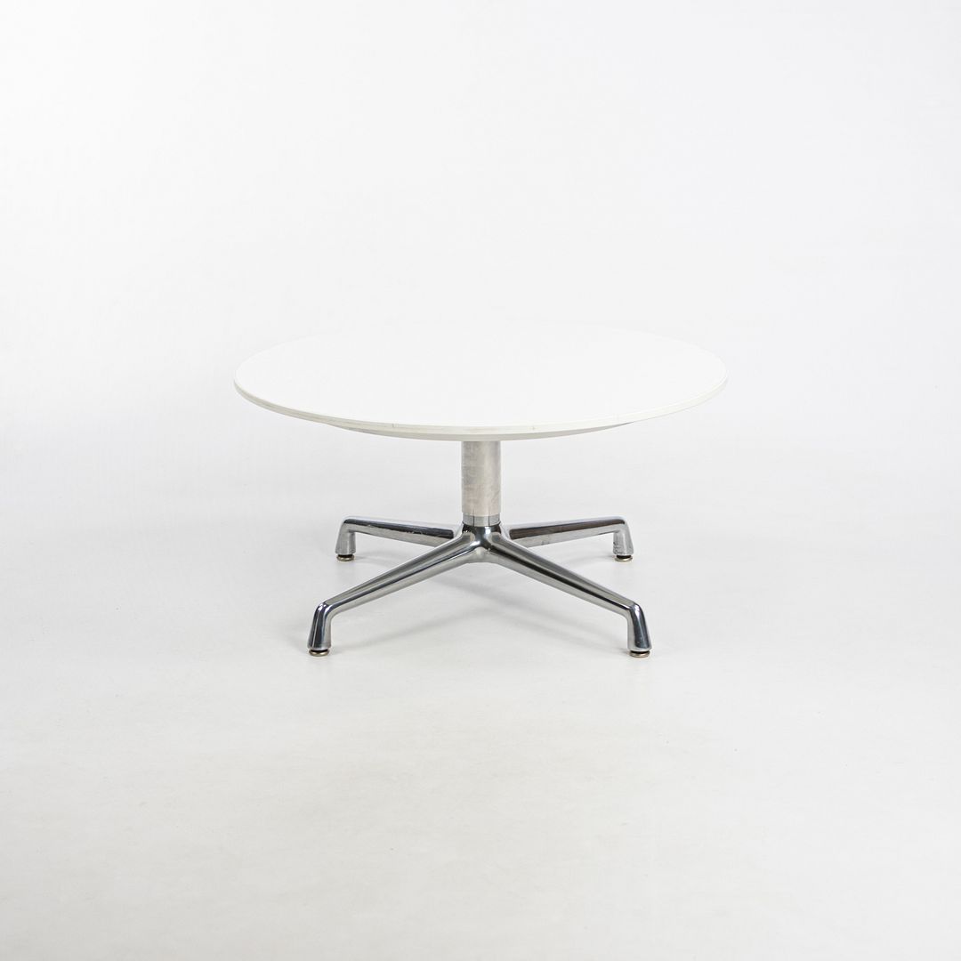 2016 Coalesse White Laminate w/ Aluminum Coffee Table by Scott Wilson 2x Avail